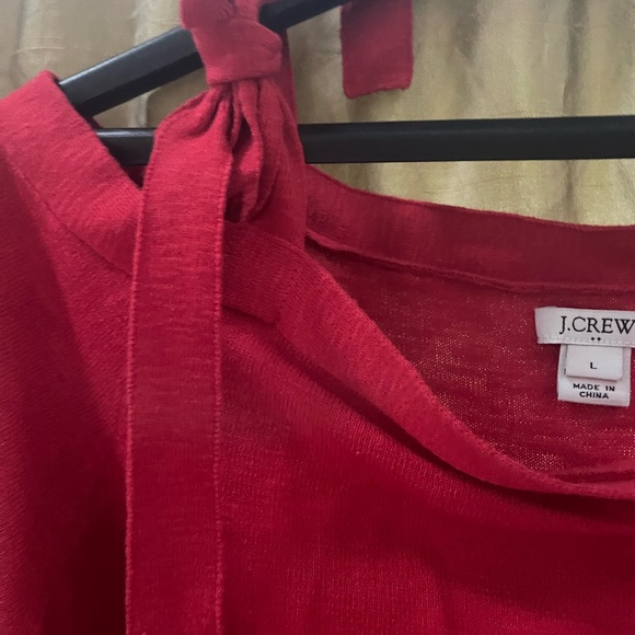 JCrew Factory 3/4 length shoulder tie sweater - Picture 5 of 5